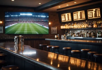 ¿Cuánto es la multa por poner fútbol en bar?