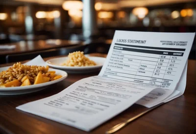 Cuenta de pérdidas y ganancias de un restaurante