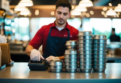 ¿Es legal cobrar por tupper en un restaurante?