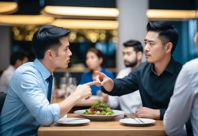 Ejemplos de reclamaciones en restaurantes: Quejas