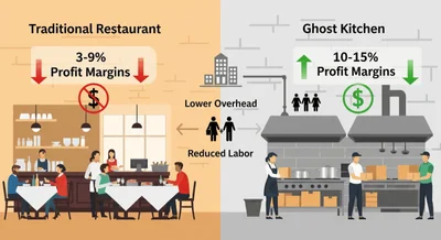 Are Ghost Kitchens Profitable? Margins, Costs, and Reality