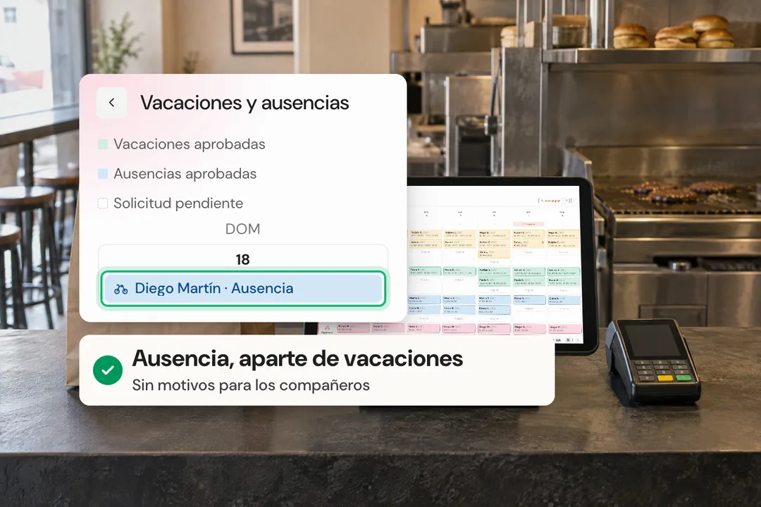 Una baja no es un día de vacaciones.