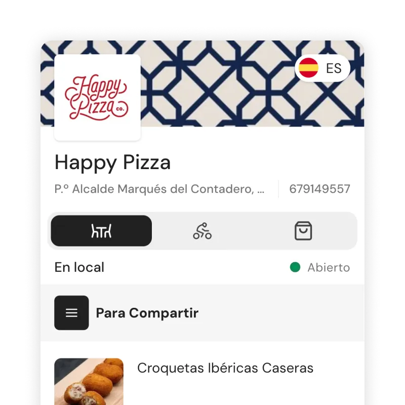 Diseño personalizable con logo y colores