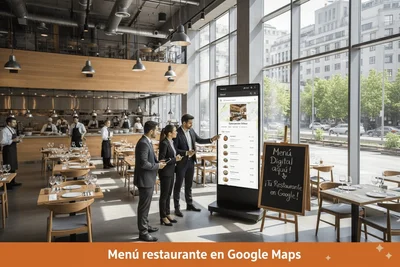 Cómo añadir menú restaurante a Google Business Profile: Guía 2025