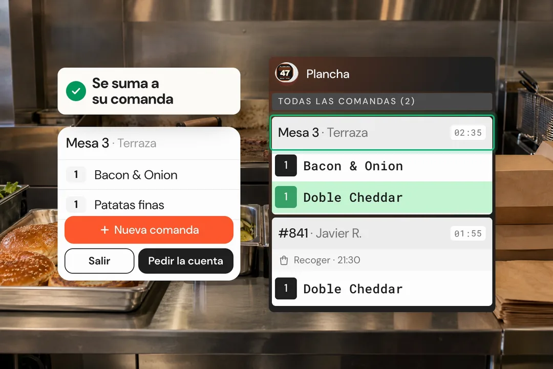 Que juntar una mesa no sea buscar varias comandas.