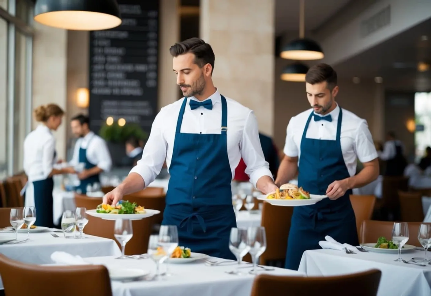 Diferencias entre camarero y ayudante de camarero