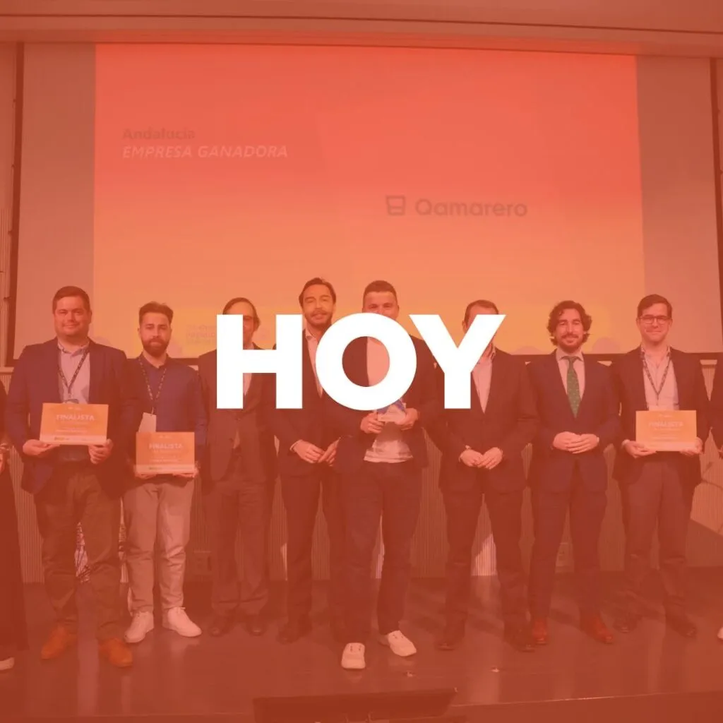 Qamarero gana los Premios EmprendeXXI 2026 como la startup con mayor potencial de Andalucía