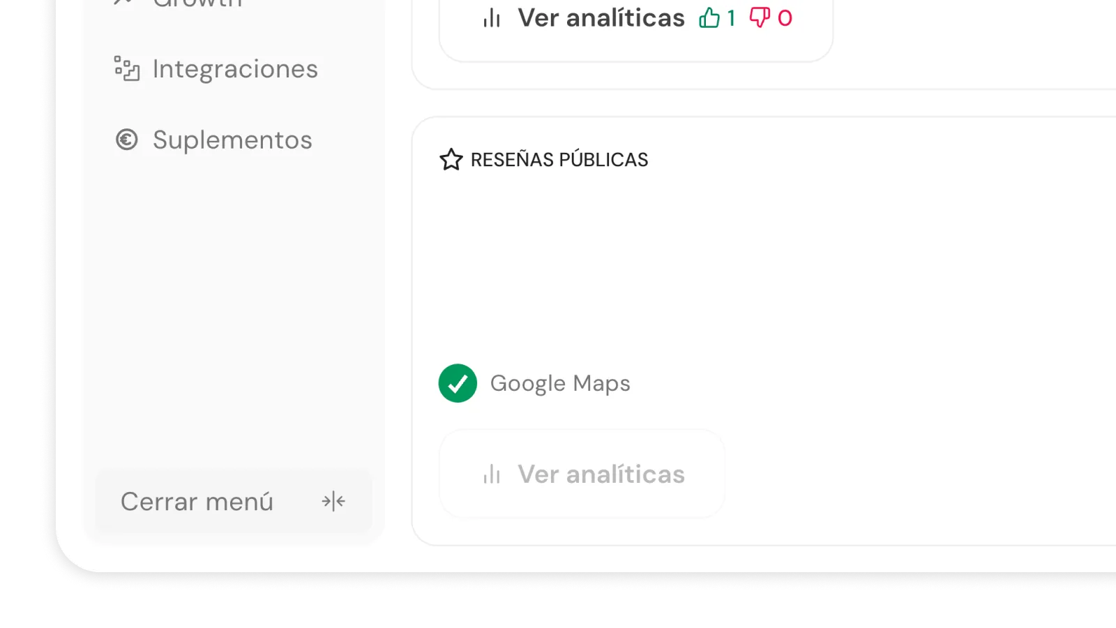 Configurazione ORM per ristorante