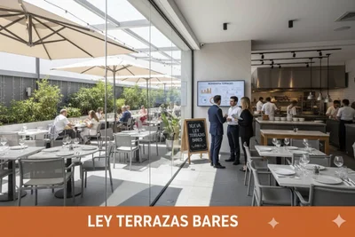 Ley terrazas bares España 2025: Guía completa para hosteleros