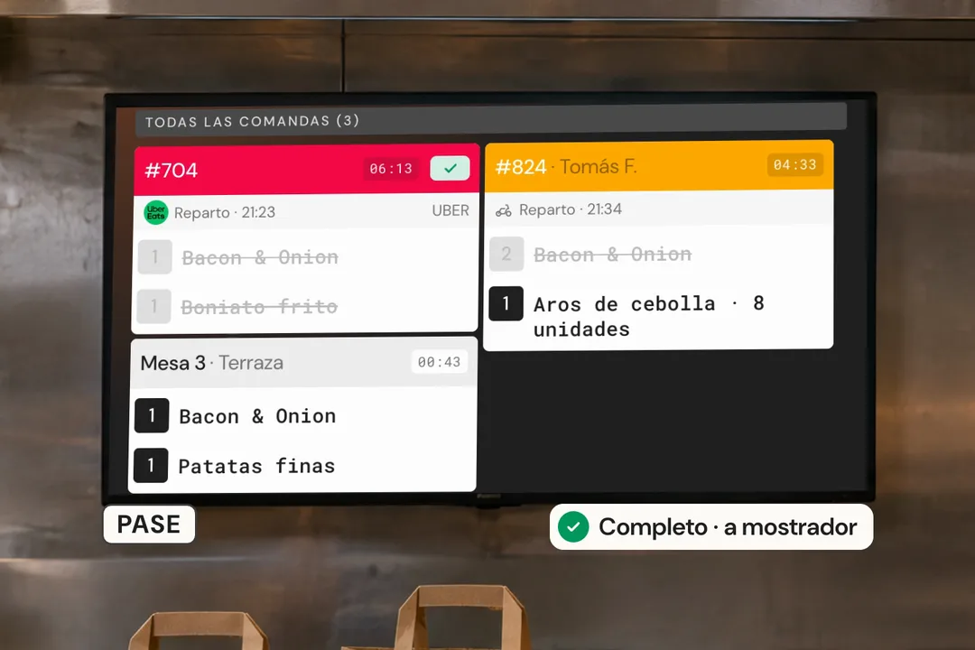 Un plato pendiente no debería descubrirse al servir.