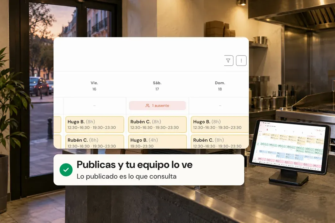 Publicación del cuadrante de la semana del 12 al 18 de octubre