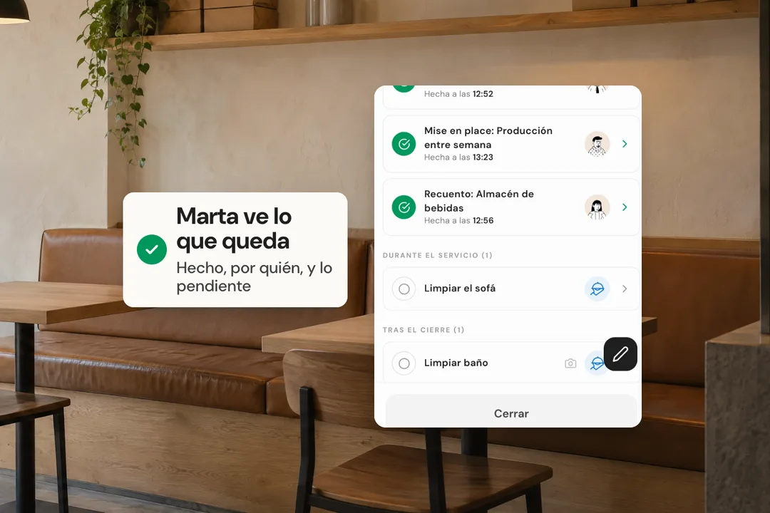 Tú compruebas qué queda.